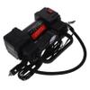 Mobestech Portable Tire Inflator Air Compressor Compact Car Pump with Digital Pressure Gauge Led Light for Quick Inflation of Cars Motorcycles and Bicycles view 1