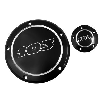 5-Hole Derby Cover Timing Cover Set Fit for Harley Twin Cam 1999-2017