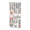 All Mountain Style Bike Frame Protector Extra Red Bull Ramapage Freeride - Universal Fit, 10-Piece Set for Down Tube, Chainstay, Cable Wear, High-Impact Honeycomb PVC view 2