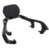 Motorcycle Rear Rack for Xmax 125 300 400c c 2018-2024, Motorcycle Black Aluminum Luggage Top Mount Rear Rack Carrier Support for Xmax125 Xmax300 Xmax 400 view 1