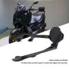 Motorcycle Rear Rack for Xmax 125 300 400c c 2018-2024, Motorcycle Black Aluminum Luggage Top Mount Rear Rack Carrier Support for Xmax125 Xmax300 Xmax 400 view 2