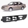 Driver Side Door Power Window Master Switch Bezel Trim 74232?02060?C0 - Stylish Panel Cover Designed for Superior Longevity (Black) view 4