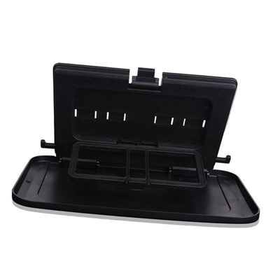 BELLIFFY Vehicle Meal Board Multifunctional Tray for Car Dining Lightweight Car Interior Rack Black