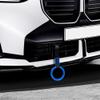 JDM Tsurikawa Ring Japanese Subway Train Bus Car Handle Crystal Bubble Round Circle Shaped Handle Hand Strap Rear Front Bumper Rings Drift Charm Bosozoku Car Accessory (Blue Ring/Black) view 3