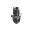 -10 AN AN10 AN-10 Male Flare To M12x1.0 Metric Straight Fitting Black view 1