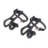 FONDOTIN 1pair Nylon Cycling Toe Clip Strap Belts for Black Pedal Accessories Compatible Removable Reflectors Easy Installation view 1