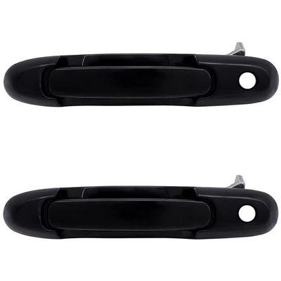 cciyu Exterior Door Handle Front Driver Left Compatible for 1998-2003 for Toyota for Sienna Outside Replaces OE 80850