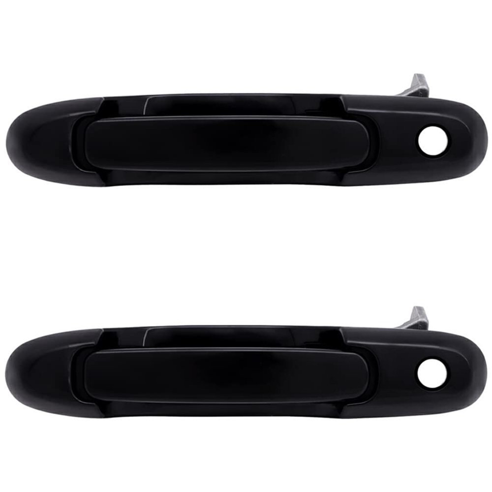cciyu Exterior Door Handle Front Driver Left Compatible for 1998-2003 for Toyota for Sienna Outside Replaces OE 80850