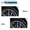 4PCS Skull Style Tire Valve Stem Caps, Antirust Copper Core Stem Covers, Leakproof Tire Valve Protection Cover, Universal Decorative Air Caps Cover for Most Car Truck SUV Motorcycle Bike (Blue) view 4