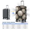 RLDOBOFE Travel Luggage Cover for Suitcase Elastic Suitcase Protector Baseball Suitcase Covers Washable Suitcase Protective Cover Dust-proof Luggage Covers Fit 18-32 Inch Luggage view 2