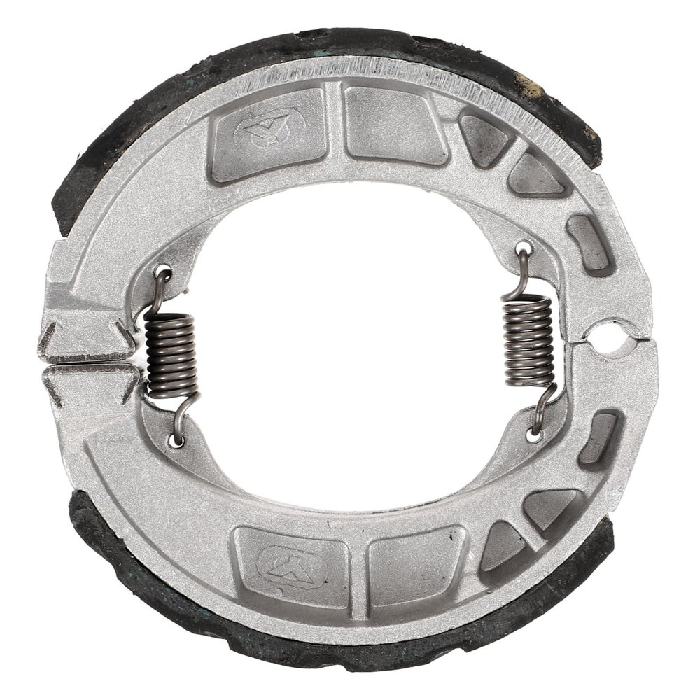 TOPPERFUN 1pair Motorcycle Front and Rear Brake Pads Brake Shoes for Enhanced Braking Power Easy Installation and Versatile Compatibility Moped and Scooter Use