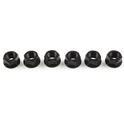 Cnswee6 Motorcycle Rear Sprocket Fixing Nuts M10*1.0 Replacement for Ducati SBK 1098/1198, SuperSport 939 2019 2020 2021 2022, PANIGALE 1199/1199S/1299/1299S, Black