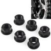 Cnswee6 Motorcycle Rear Sprocket Fixing Nuts M10*1.0 Replacement for Ducati SBK 1098/1198, SuperSport 939 2019 2020 2021 2022, PANIGALE 1199/1199S/1299/1299S, Black view 3