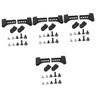 BESPORTBLE 4pairs Baseball Helmet Visor Clip Kit Fastener for Sun Visor Easy Installation Essential for Baseball Players Secure Against Sunlight Debris view 2