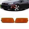 Cnswee6 Front Side Marker Indicator Lamps, Car Left & Right Turn Signal Light Side Marker Lights Yellow Replacement for VW Golf MK62009 2010 2011 2012 2013 view 4