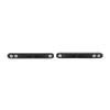 Rbanna1 Left & Right Front Headlight Lenses Lamp Lampshade Gasket, Car Sealing Strip Rubber Gasket Black for BMW 3 Series E46 Pre-LCI 2 Door, 3 Series E46 M3 2 Door, 63128384489, 63128384490 view 1