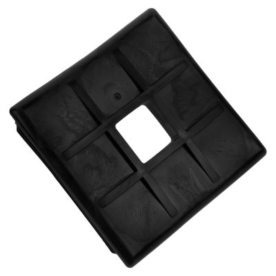 OSOLADY Camper Bumper End Cap Square Cover for Rv Sewer Hose Easy Installation for Travel Trailers and Campers Vehicle Appearance