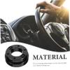 Racing Car Steering Wheel Adapter Plate, Aluminum Black Accessory view 4