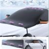 KWUSTYGFBN Windshield Front Window Cover for Nissan Pathfinder (2010 2011 2012 2013 2014 2015 2016 2017 2018 2019 2020 2021 2022 2023 2024), Protective Windscreen Cover Snow Ice Frost Car Accessories view 2
