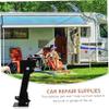Trailer Stabilizer Jack for Rv Support, Steel Black Repair Accessory view 2