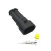 5 Sets 2 Pin Way Female Male AMP 282104-1 282080-1 Waterproof Electrical Automotive Connector Plug/Car KLOOKY view 3