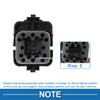 A ABSOPRO Power Window Switch for Mitsubishi Pajero 1998-2002 No.MR480359 Window Control Switch ABS Black Rear Left Right Side view 4