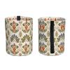 AmAzwi Bohemia Style Floral Pattern Print Car Trash Can Hanging Travelling Trash Holder Auto Garbage Bin Decoration Car Interior view 2