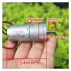 DC 5V-24V 370 geared electronic starter 25mm all-metal gear reducer carbon brush electronic starter 27-130RPM slow speed Large torque for Smart car view 2