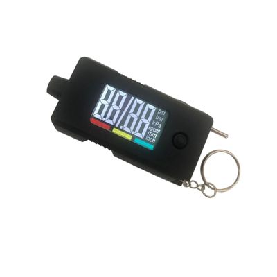 MUCKLILY Multi-Function Digital Tire Pressure for Cars and Trucks Accurate Readings Ergonomic Grip with Key Ring for Black
