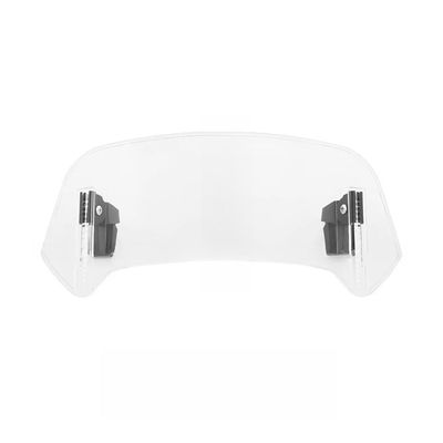 Motorcycle Windscree, Motorcycle Windscreen Clamp-On Wind Deflector Spoiler Extension for BMW R1300GS 2024 Windshield Windscreen for R1250GS R1200GS Adventure F750GS F850GS(Small Clear)