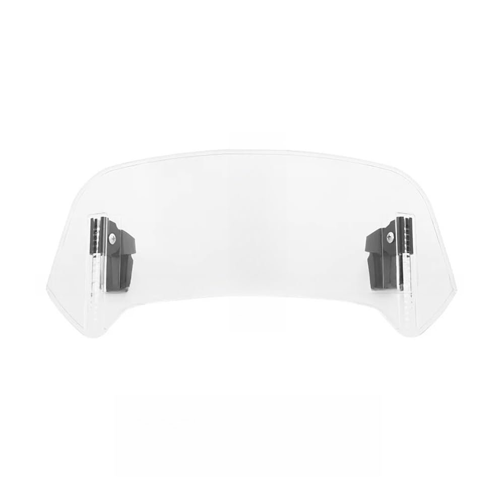 Motorcycle Windscree, Motorcycle Windscreen Clamp-On Wind Deflector Spoiler Extension for BMW R1300GS 2024 Windshield Windscreen for R1250GS R1200GS Adventure F750GS F850GS(Small Clear)