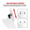 Motorcycle Windscree, Motorcycle Windscreen Clamp-On Wind Deflector Spoiler Extension for BMW R1300GS 2024 Windshield Windscreen for R1250GS R1200GS Adventure F750GS F850GS(Small Clear) view 4