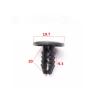 AANAN 20Pcs Interior Trim Panel Card Clips Retainer Fastener view 2