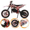 50cc Kids Dirt Bike, Gas Power Pocket Rocket Bike [New Model Quality Improvement], Off Road Mini Motorcycle Max Load 330Lbs, More Summer Fun (Red) view 1