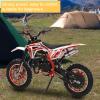 50cc Kids Dirt Bike, Gas Power Pocket Rocket Bike [New Model Quality Improvement], Off Road Mini Motorcycle Max Load 330Lbs, More Summer Fun (Red) view 3