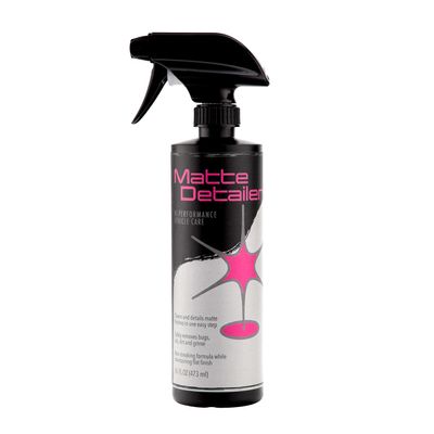 Molecule Matte Detailer Spray | Premium Vehicle Care | Streak-Free, Soil Resistant Surface Protection | Cleans Matte Vehicle Paint, Vinyl, Wheels, and Other Matte Finish Surfaces | 16 Ounce