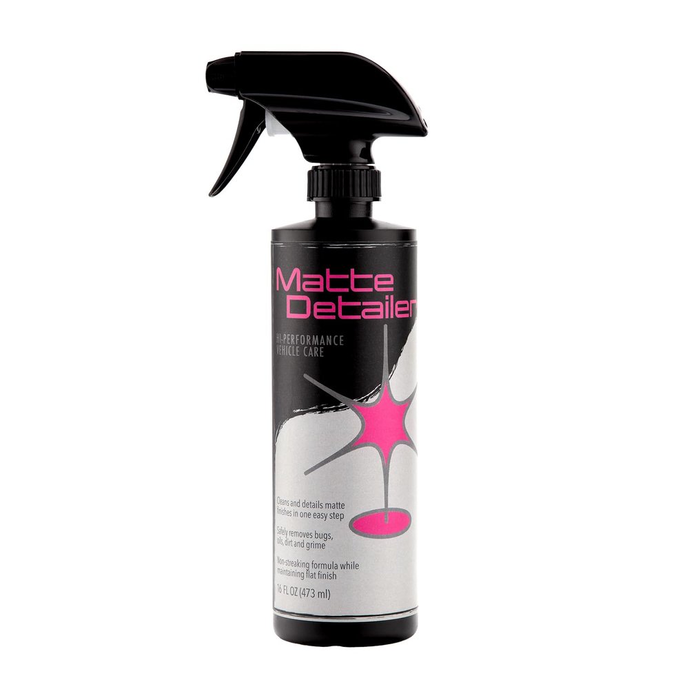 Molecule Matte Detailer Spray | Premium Vehicle Care | Streak-Free, Soil Resistant Surface Protection | Cleans Matte Vehicle Paint, Vinyl, Wheels, and Other Matte Finish Surfaces | 16 Ounce