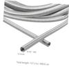Gatuida Brake Line Protector Spring Long Stainless Steel Wire Flexible Hose Protector Tube Guard view 2