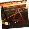4pcs Warning Triangle ABS Reflector for Car Roadside Parking view 4