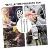 SOESFOUFU 3pcs Professional Tire Pressure Gauge Pen Easy to Use No Power Needed Construction Essential for Vehicle Maintenance view 4