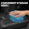 DXTKWL Car Trash Can Ocean Sea Animal Turtle Tortoise Waterproof Trash Bin Portable Collapsible Car Garbage Can Mini Vehicle Trash Can for Back Front Seat Cup Holder view 4