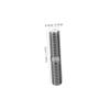 WOONEKY 10pcs Double-Headed Threaded Screw Stainless Steel Bolt Dual End Bolt for Wheel Conversion Firm Replaceable view 2