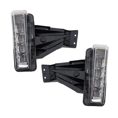 KarParts360 For Ford F-250/F-350/F-450 Super Duty 2020 2021 2022 Fog Light Driver And Passenger Side Pair Front CAPA Crew/Extended Cab | LED | w/Bulb | FO2592260C, FO2593260C | LC3Z15201C, LC3Z15200C