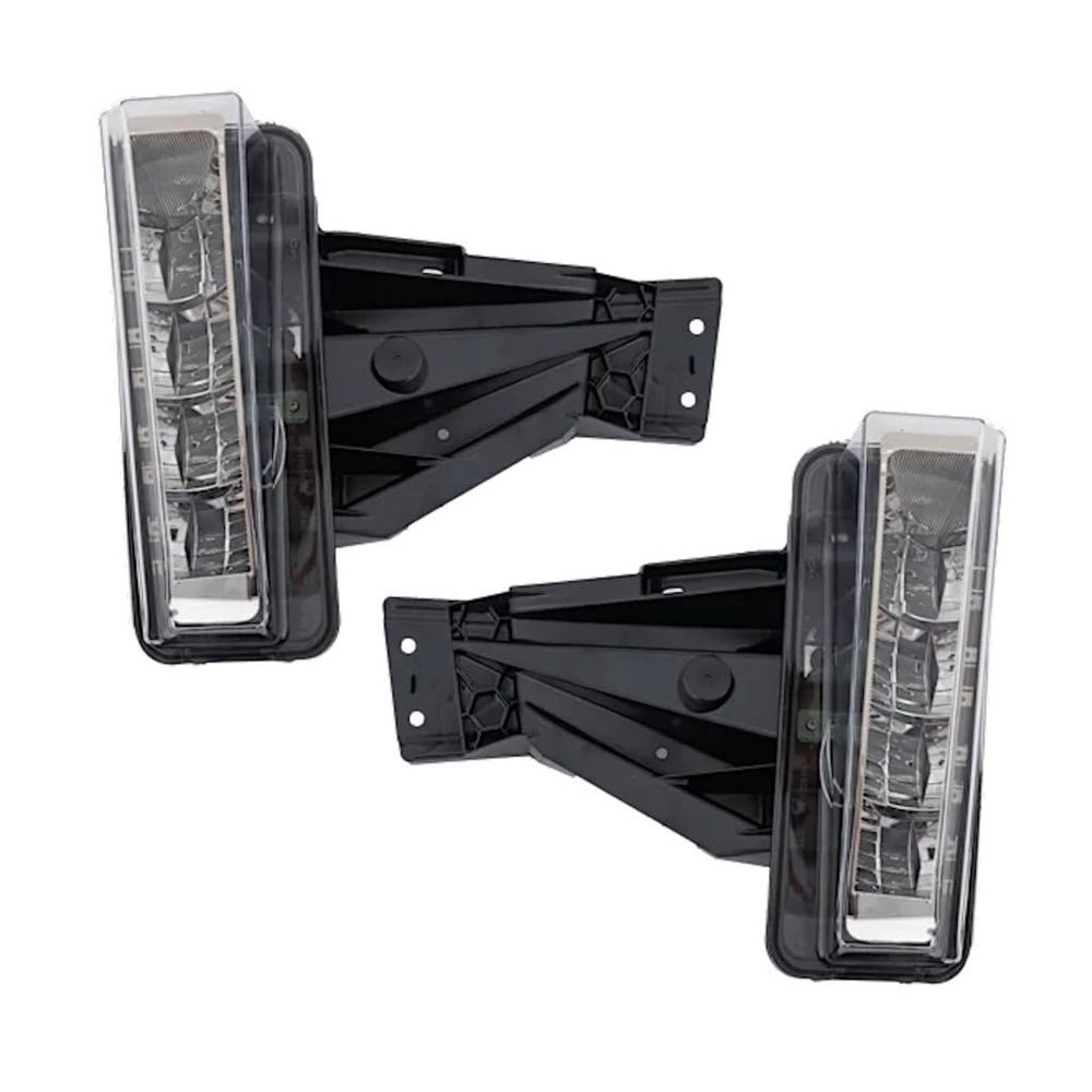 KarParts360 For Ford F-250/F-350/F-450 Super Duty 2020 2021 2022 Fog Light Driver And Passenger Side Pair Front CAPA Crew/Extended Cab | LED | w/Bulb | FO2592260C, FO2593260C | LC3Z15201C, LC3Z15200C