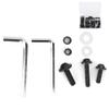 Universal Fairing Gasket Wrench Kit Motorcycle Accessory Hardware Set (Black) view 1
