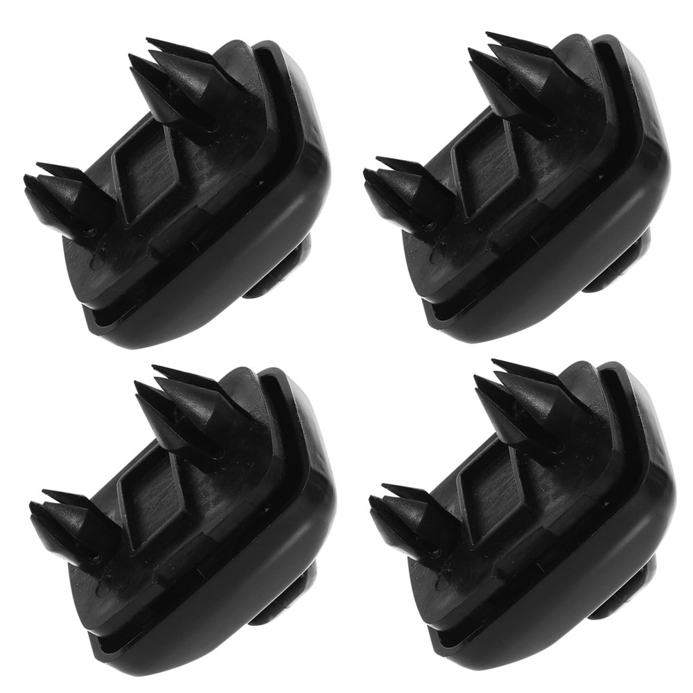 OSOLADY 4pcs Sun Visor Hook Clips for Sunshade Retainer Holder Easy Installation Fit for Vehicles