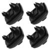 OSOLADY 4pcs Sun Visor Hook Clips for Sunshade Retainer Holder Easy Installation Fit for Vehicles view 1