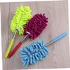 HAPINARY 3pcs Telescopic Microfiber Dust Brush Car Cleaning Duster for Home Kitchen and Office Extendable Pole Scratch Static view 2