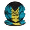 Rose Bahamas Flag Car Cup Holder Coasters,Fun Patriotic Cup Holders Cork Base Drink Coasters with Finger Notch for Women Men 2.6"(2 Pieces) 2PCS view 1