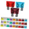 Mikinona 50pcs Automotive Kit Mini Fuses Car Replacement Parts Rv Supplies Motorhome Accessories Zinc Polycarbonate view 1